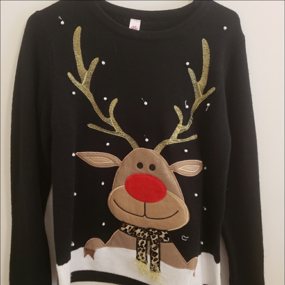 Reindeer Christmas Sweater